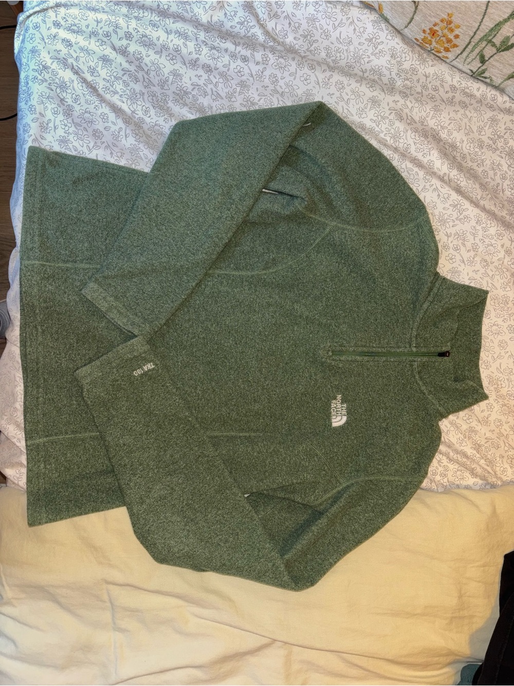 The North Face Women’s Olive Green Half-Zip